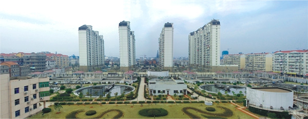 江西最大污水處理廠——南昌朝陽污水處理廠二期工程（省、市優(yōu)良工程，獲滕王閣杯）